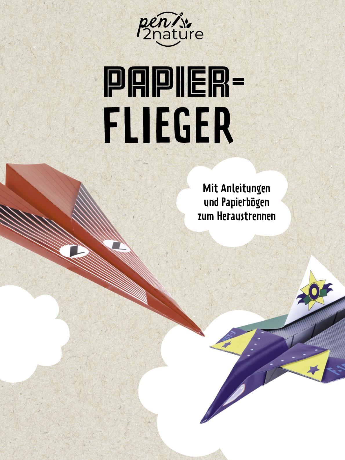Beispielinhalt (Bild) Papierflieger