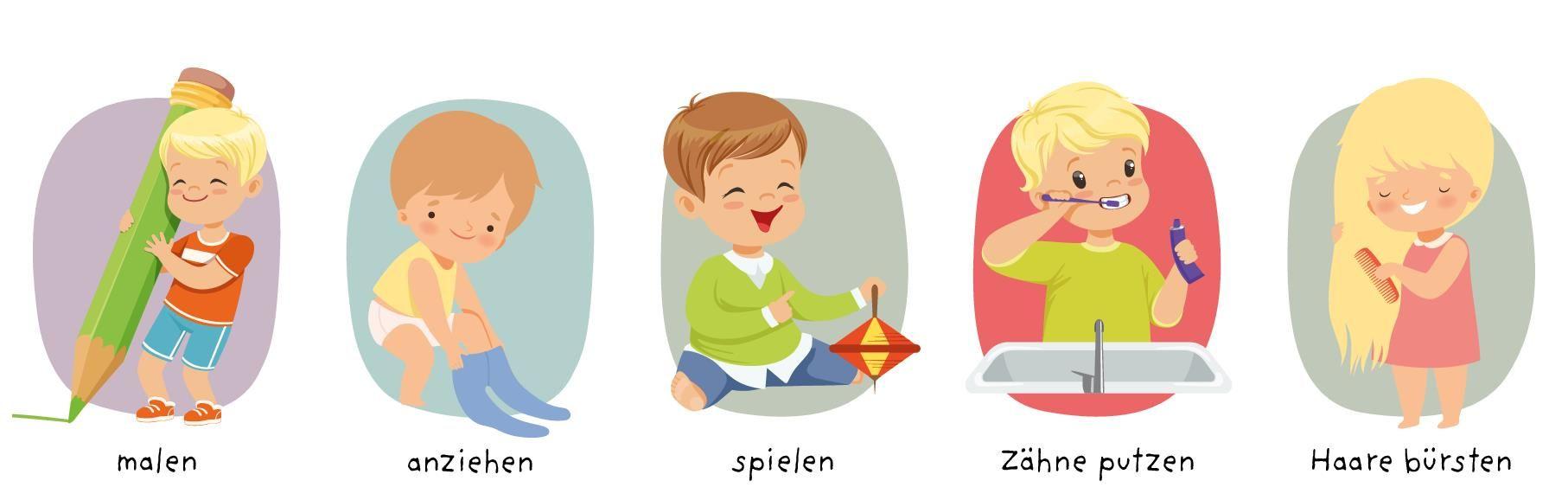 Beispielinhalt (Bild) Meine Routine - Tagesplaner für Kinder