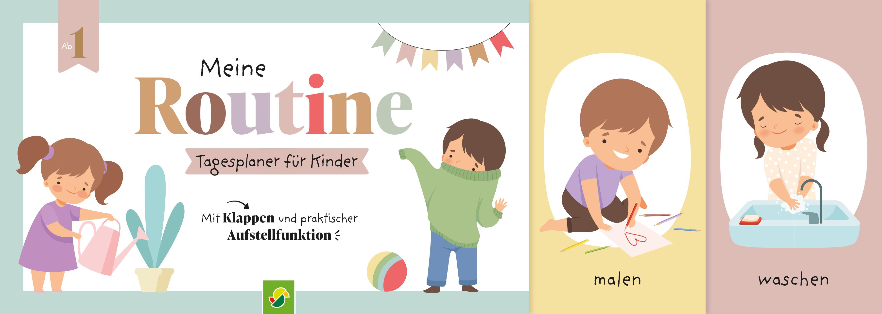 Vorderes Coverbild Meine Routine - Tagesplaner für Kinder