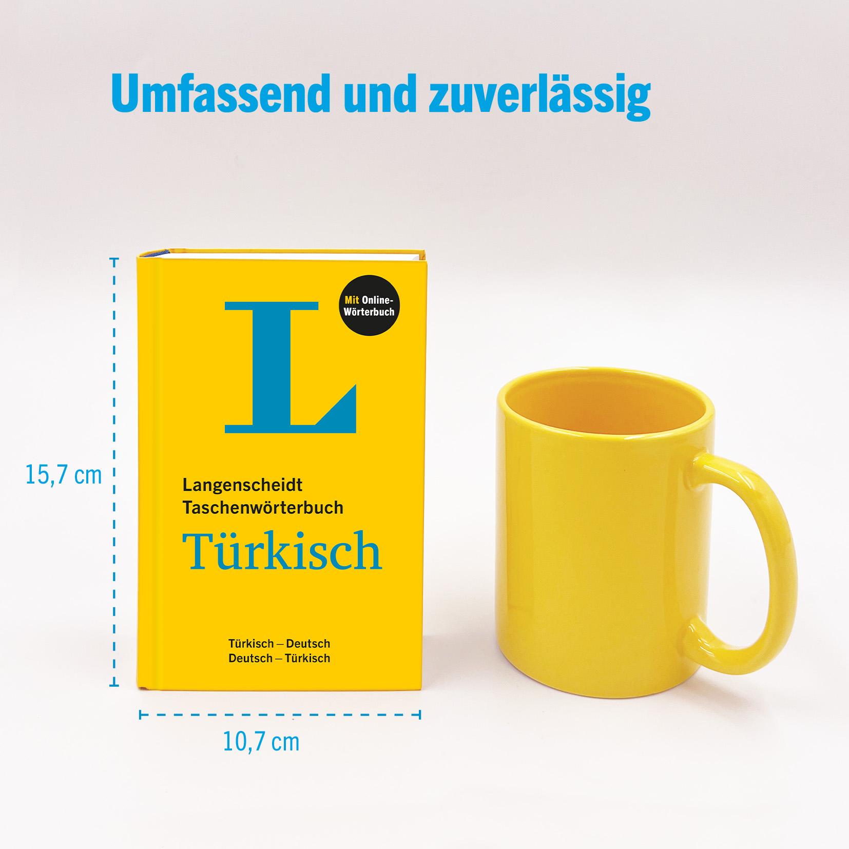 Beispielinhalt (Bild) Langenscheidt Taschenwörterbuch Türkisch