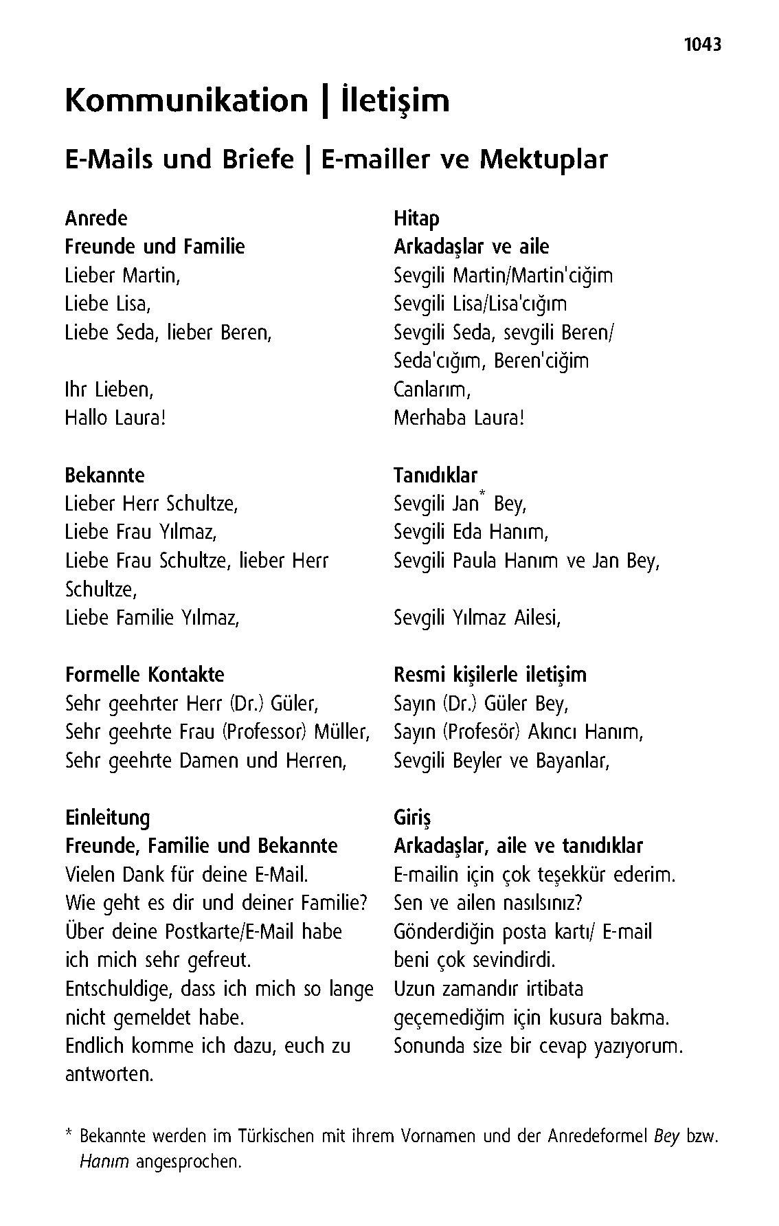 Beispielinhalt (Bild) Langenscheidt Taschenwörterbuch Türkisch