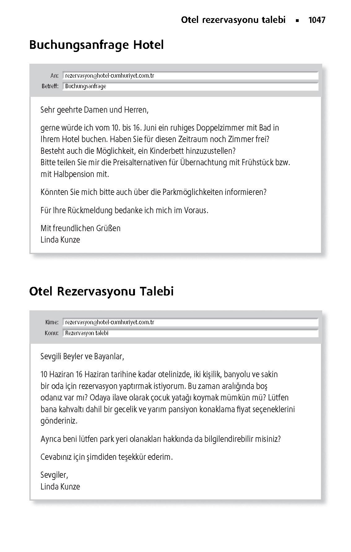 Beispielinhalt (Bild) Langenscheidt Taschenwörterbuch Türkisch