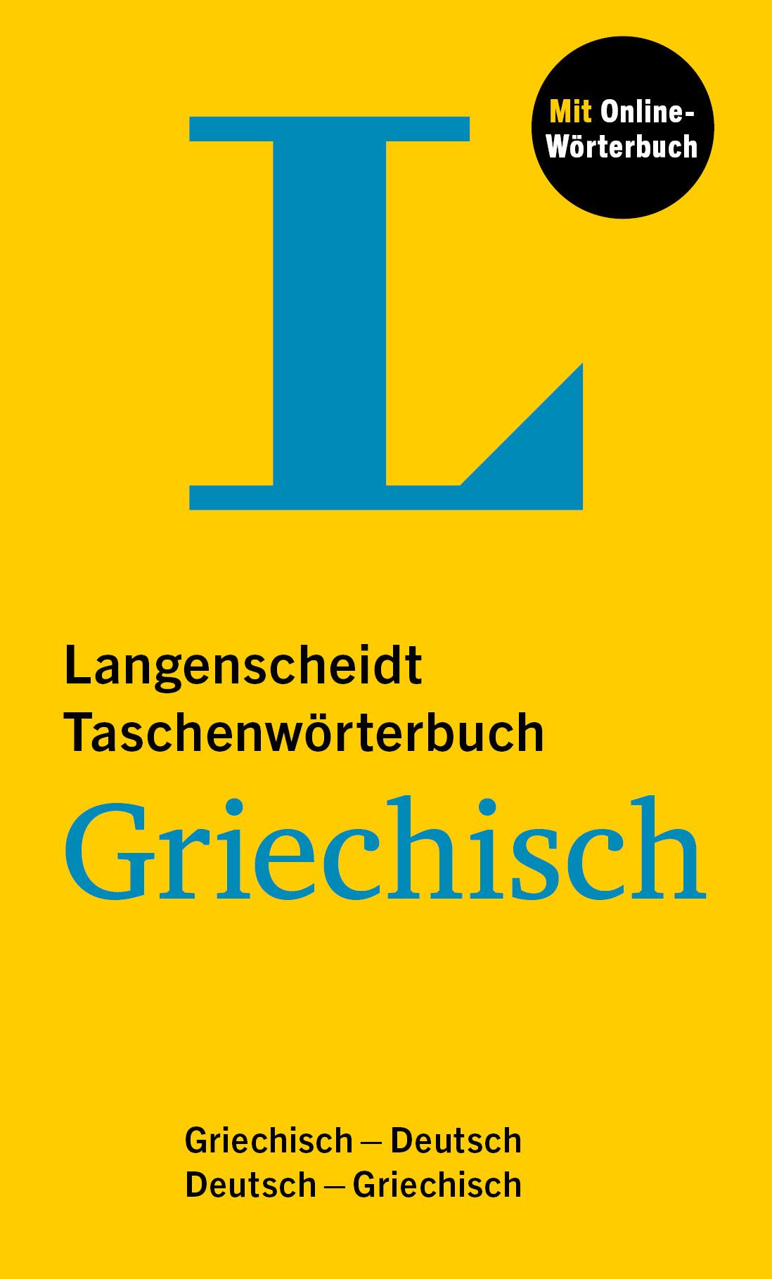 Vorderes Coverbild Langenscheidt Taschenwörterbuch Griechisch