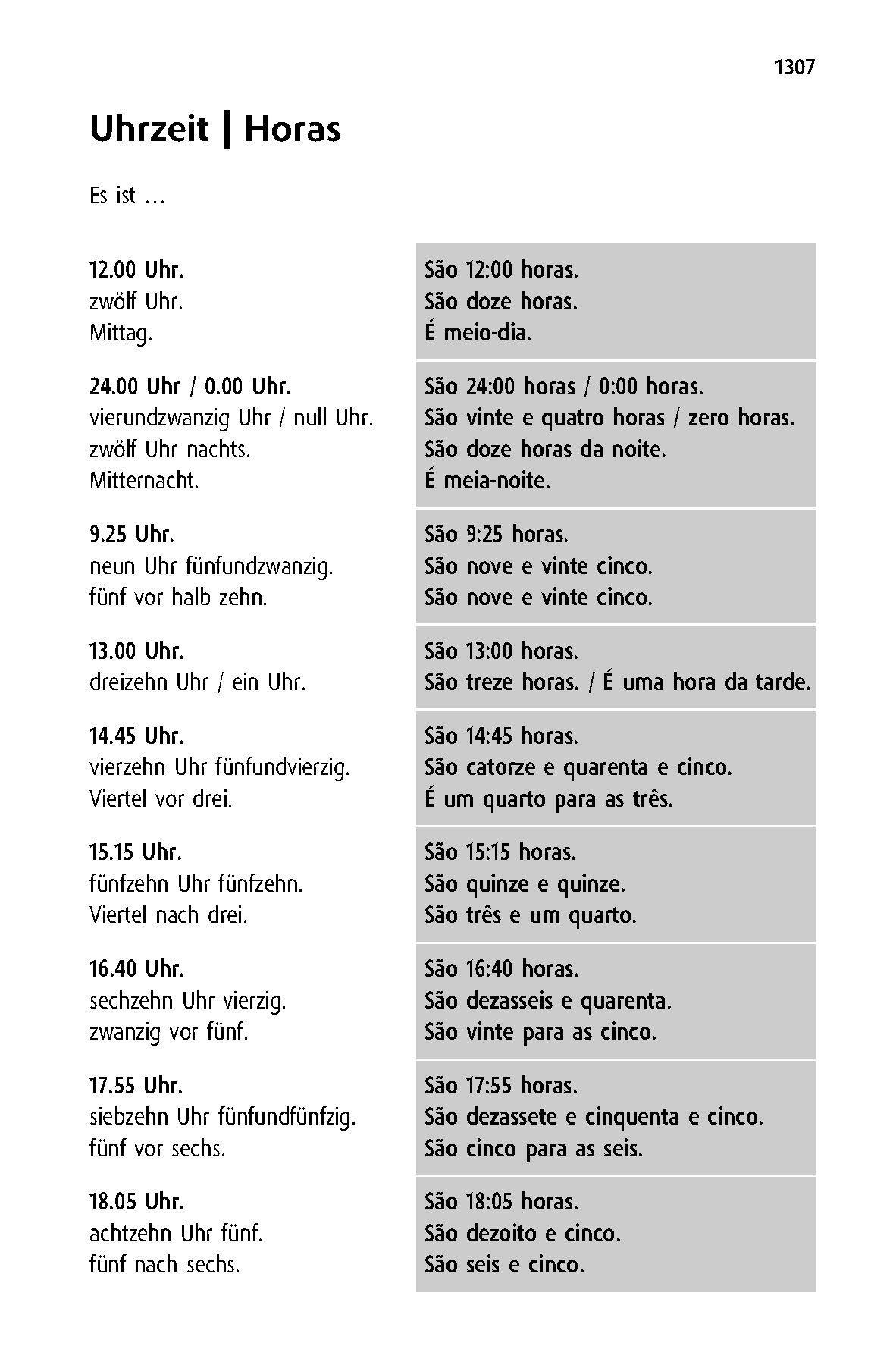 Beispielinhalt (Bild) Langenscheidt Taschenwörterbuch Portugiesisch