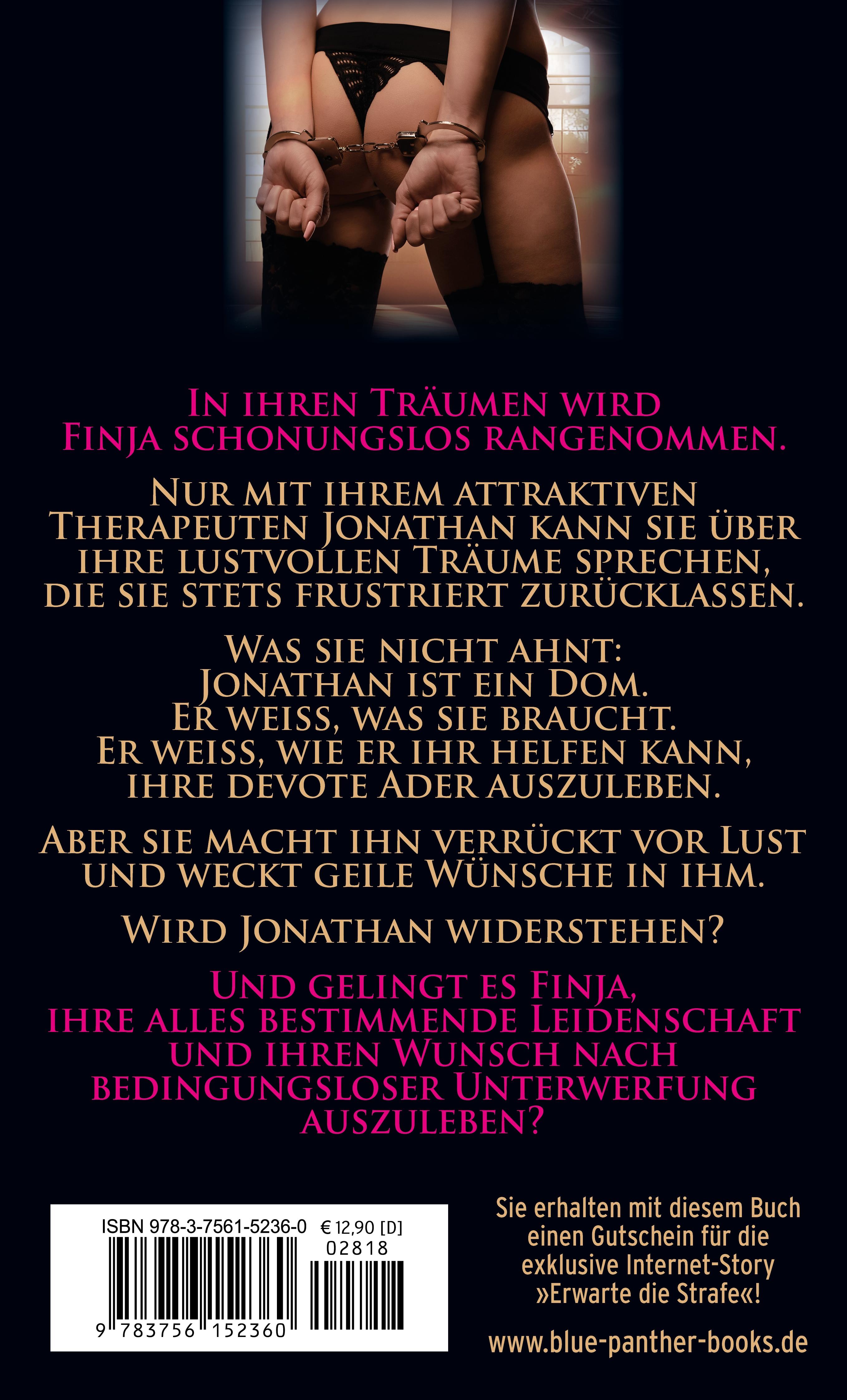 Rückseitencover Nachts bin ich seine willige Sklavin | Erotischer SM-Roman