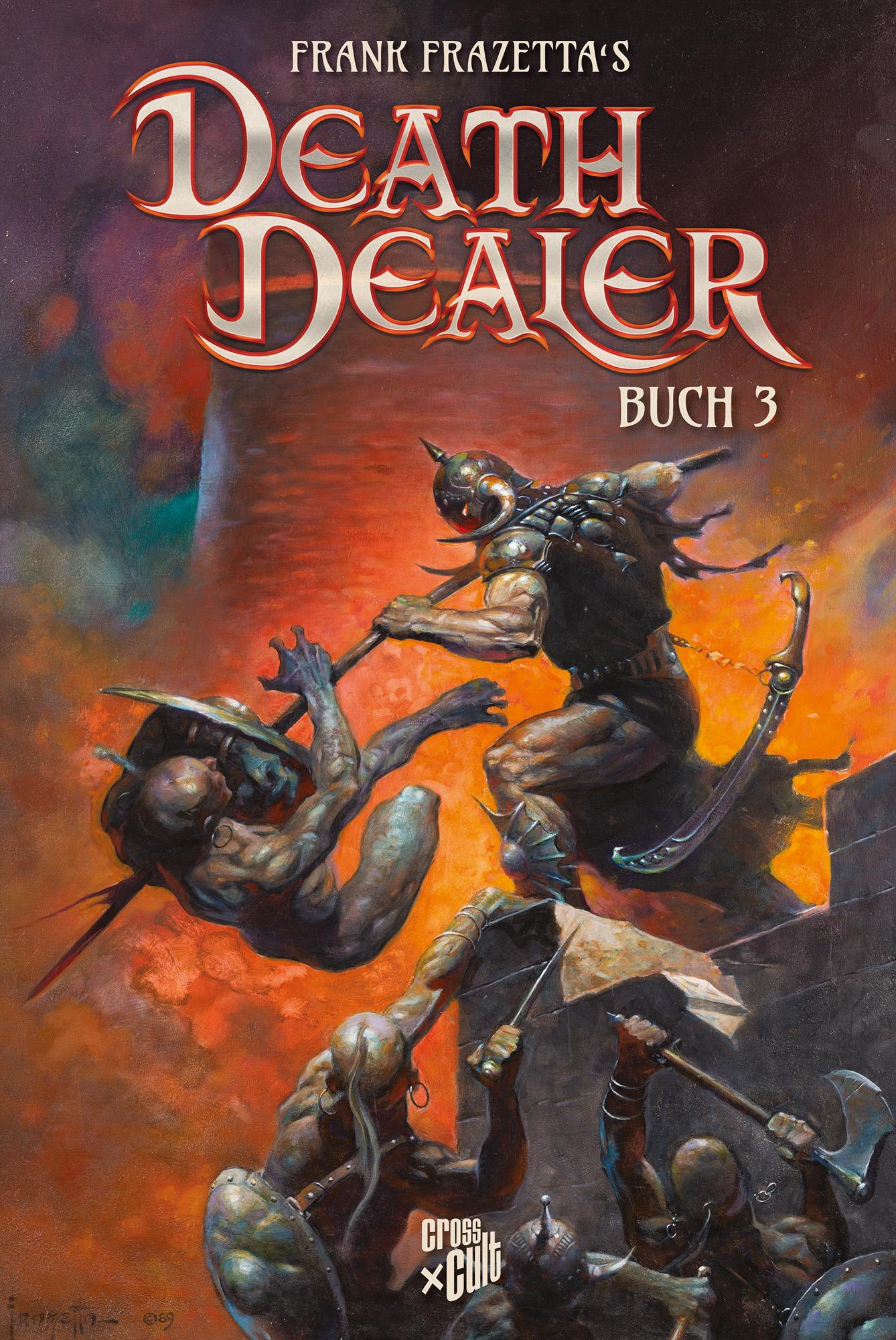 Vorderes Coverbild Frank Frazettas Death Dealer 3