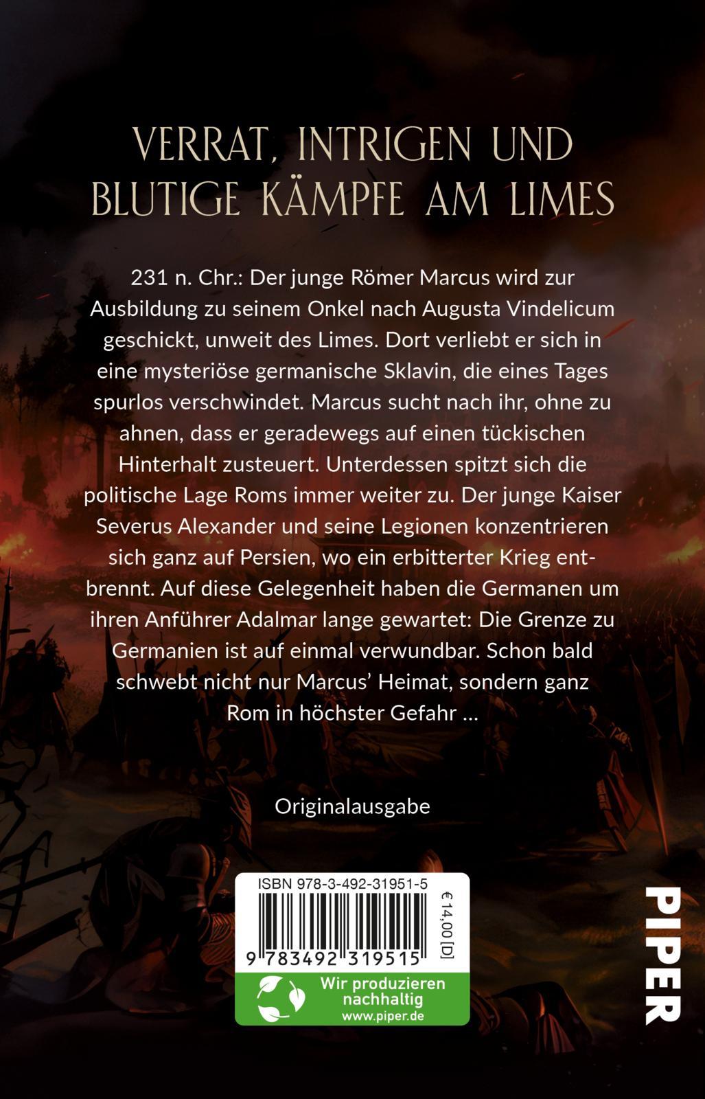 Rückseitencover Im Schatten des Imperiums