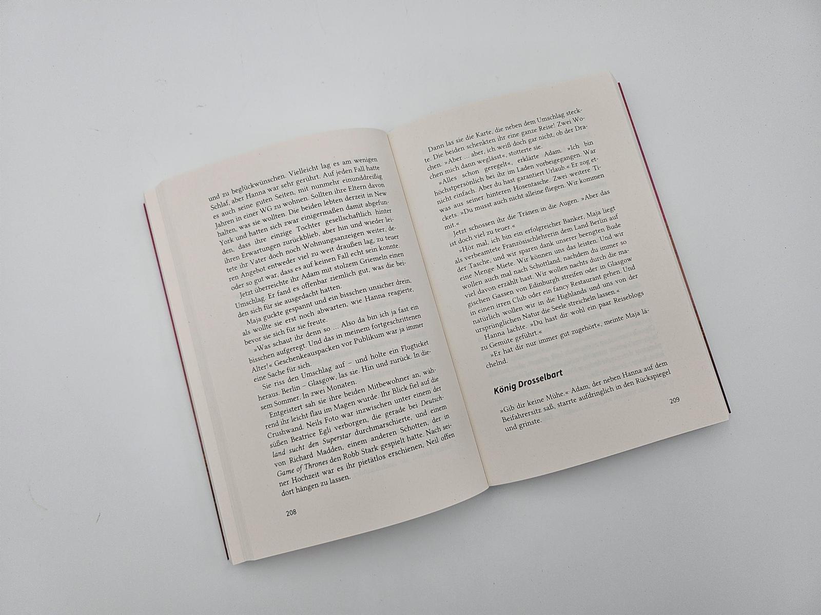 Beispielinhalt (Bild) Die Tage mit Dir