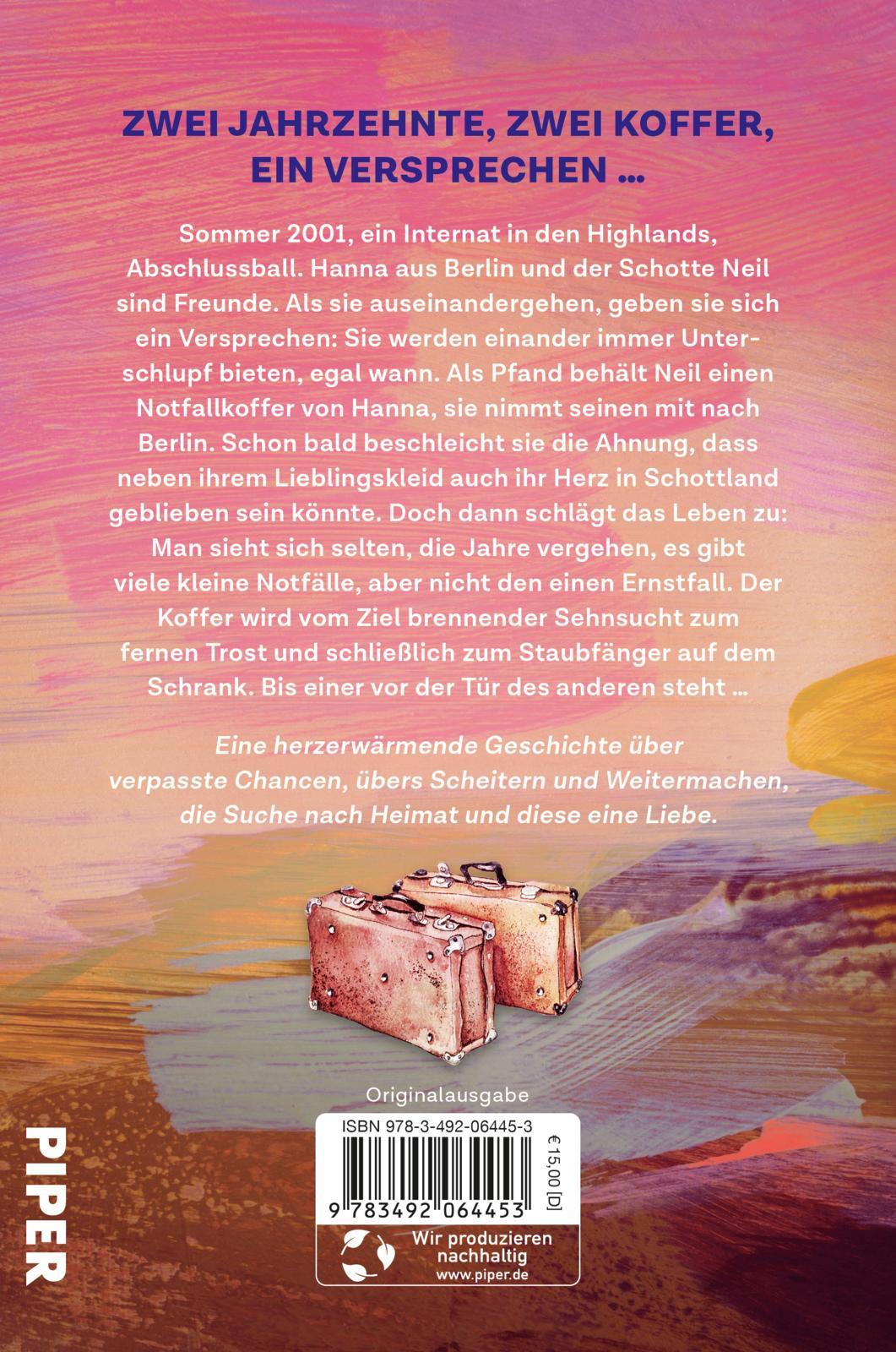 Rückseitencover Die Tage mit Dir