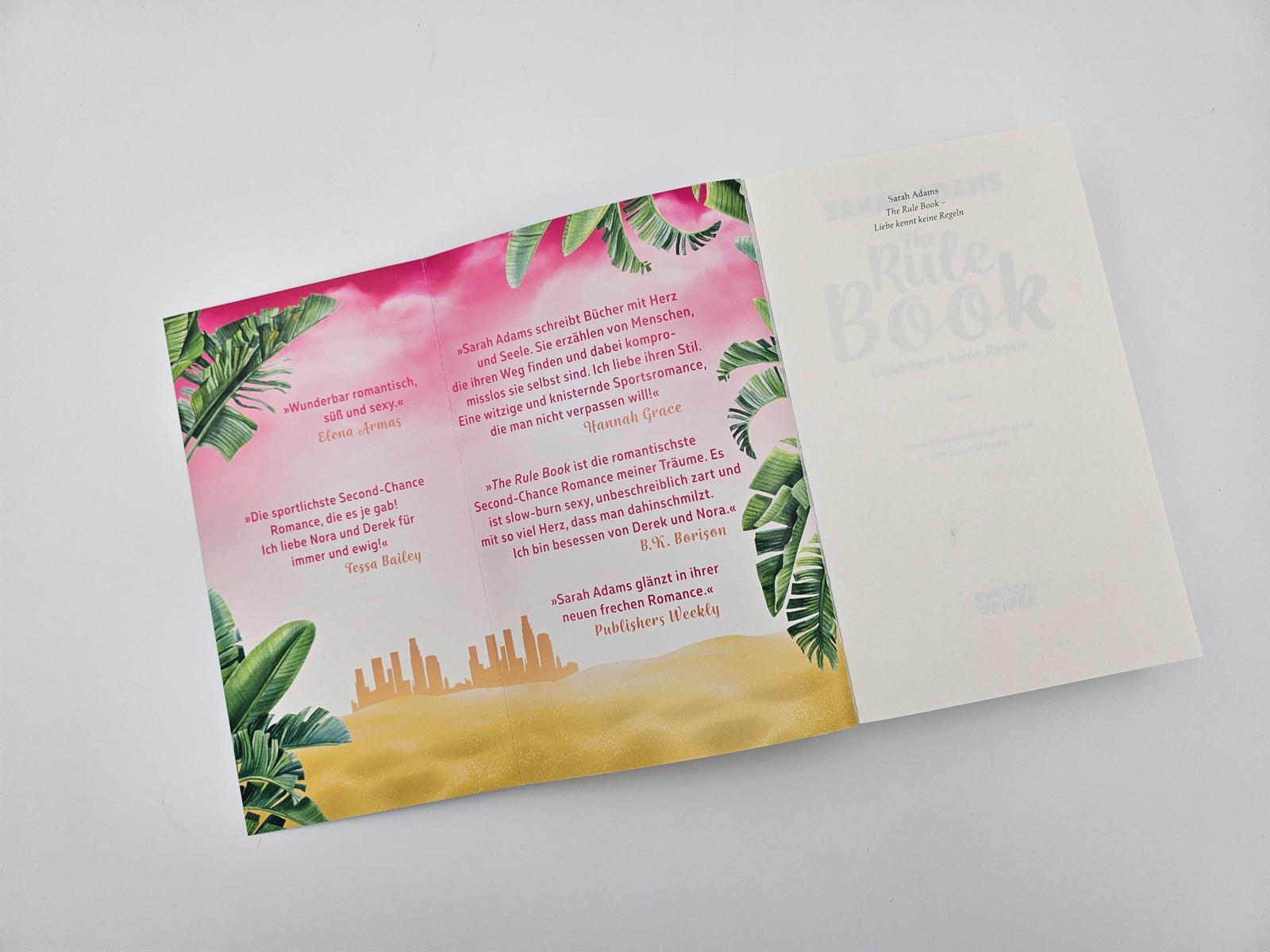 Beispielinhalt (Bild) The Rule Book - Liebe kennt keine Regeln