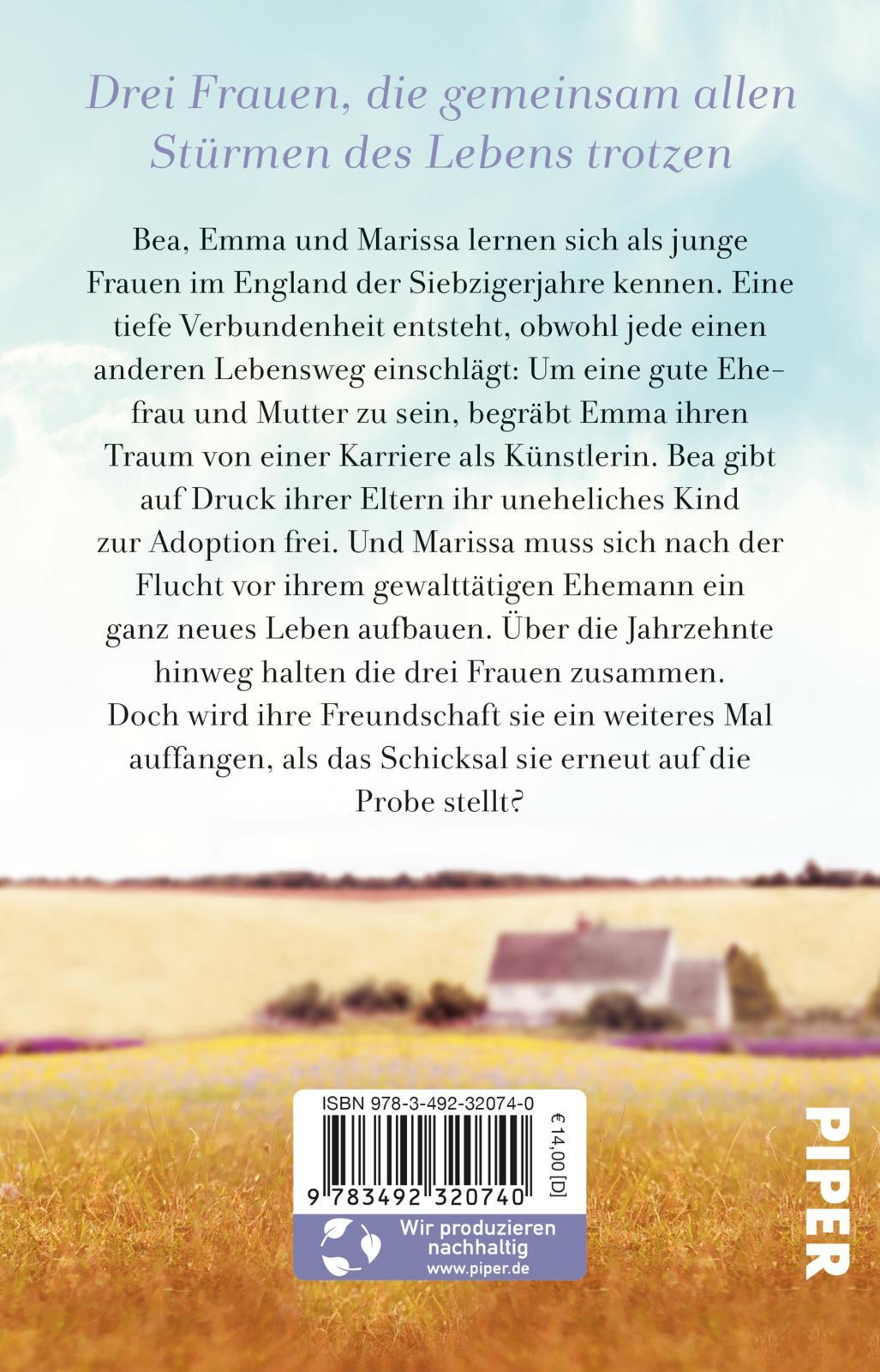 Rückseitencover Die Jahre unserer Freundschaft