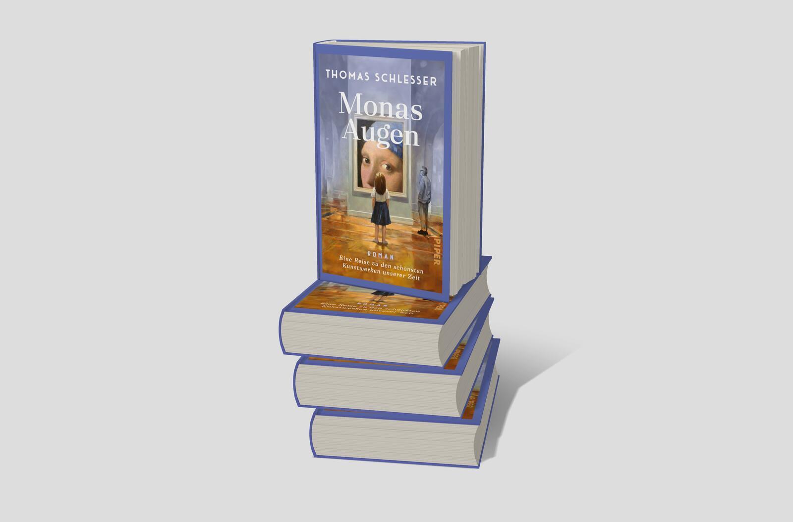 Beispielinhalt (Bild) Monas Augen - Eine Reise zu den schönsten Kunstwerken unserer Zeit