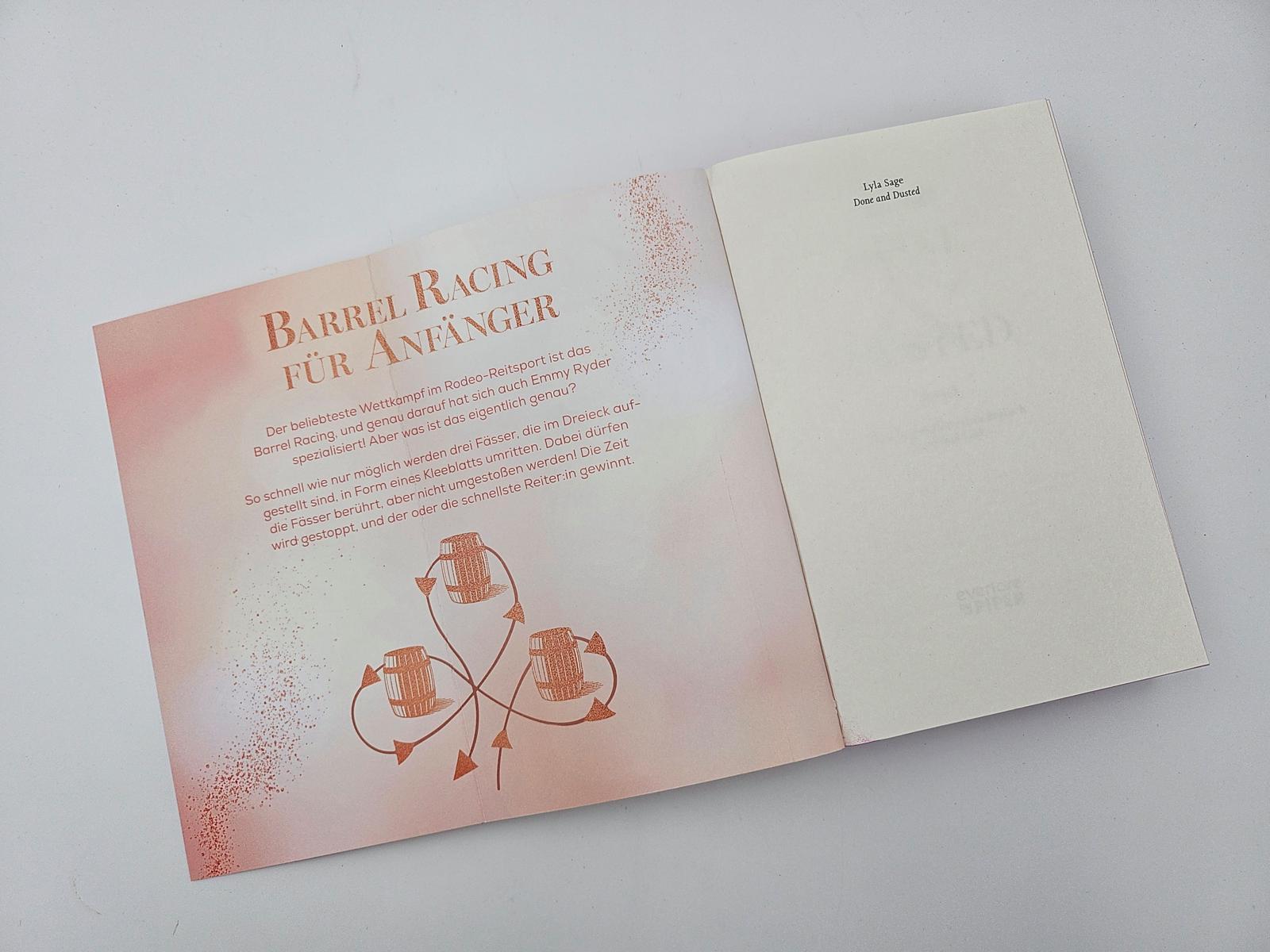 Beispielinhalt (Bild) Done and Dusted