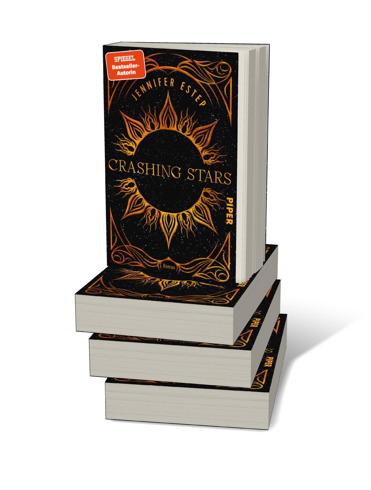 Beispielinhalt (Bild) Crashing Stars