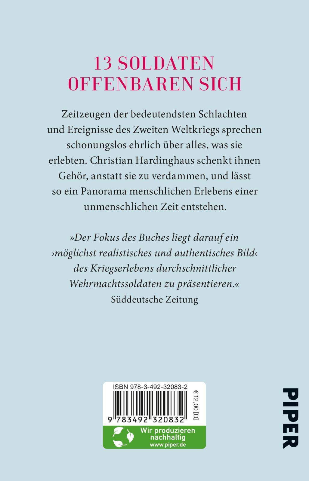 Rückseitencover Die verdammte Generation