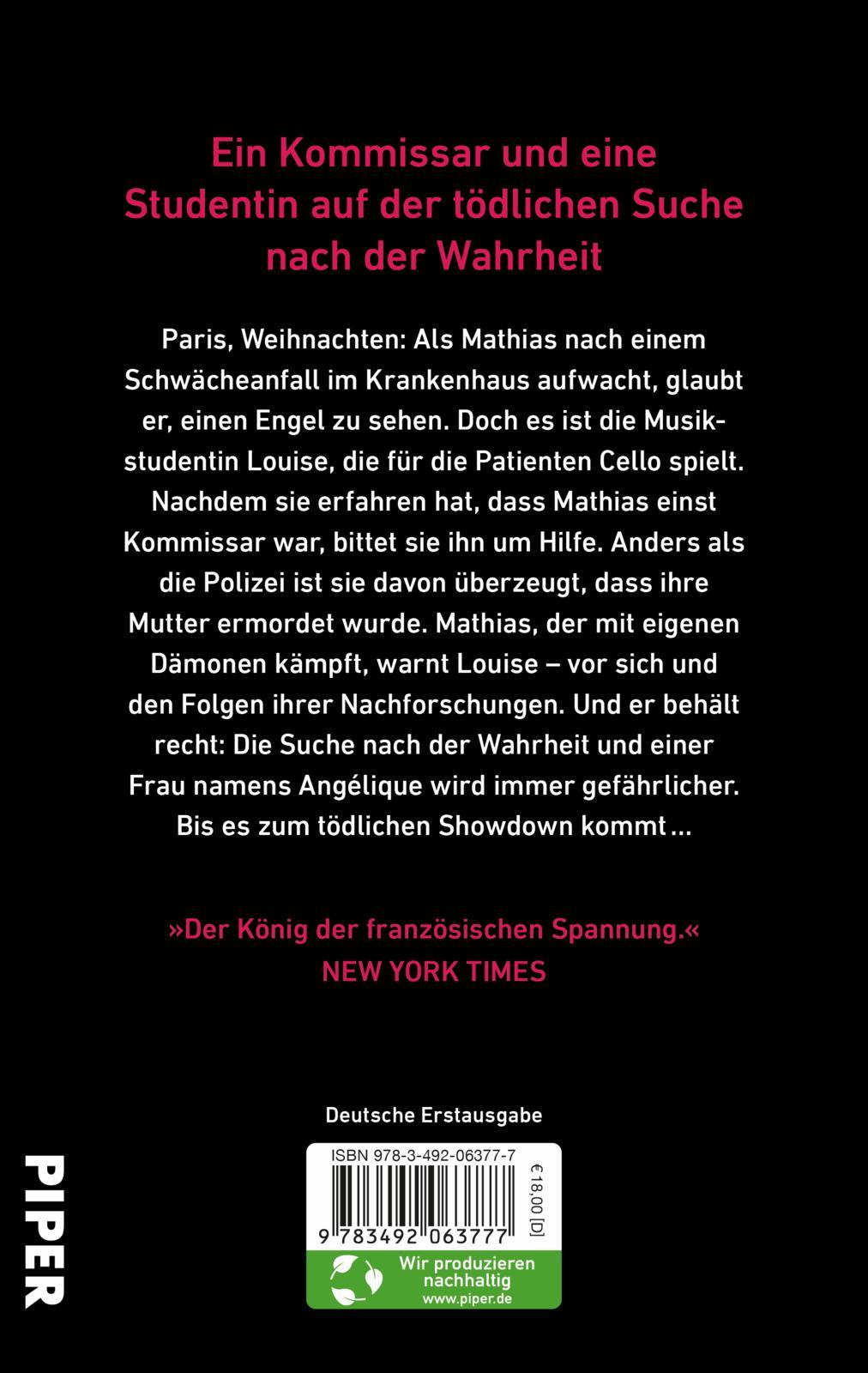 Rückseitencover Das Mädchen und der Verrat