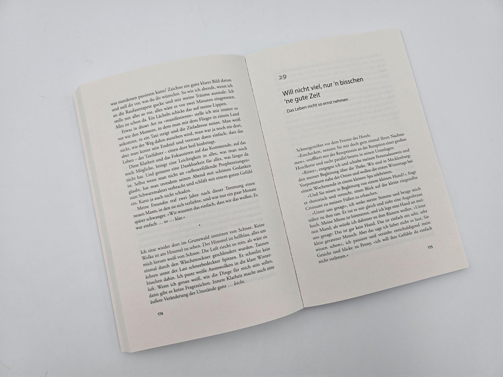 Beispielinhalt (Bild) Von der Kunst, das Leben leicht zu nehmen