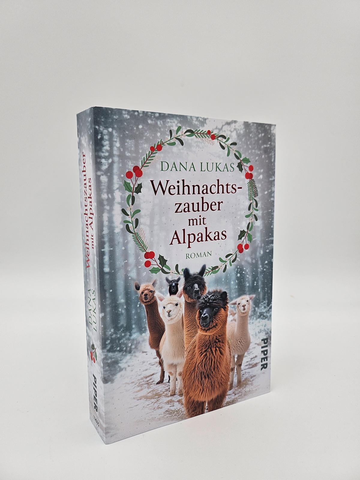 Beispielinhalt (Bild) Weihnachtszauber mit Alpakas
