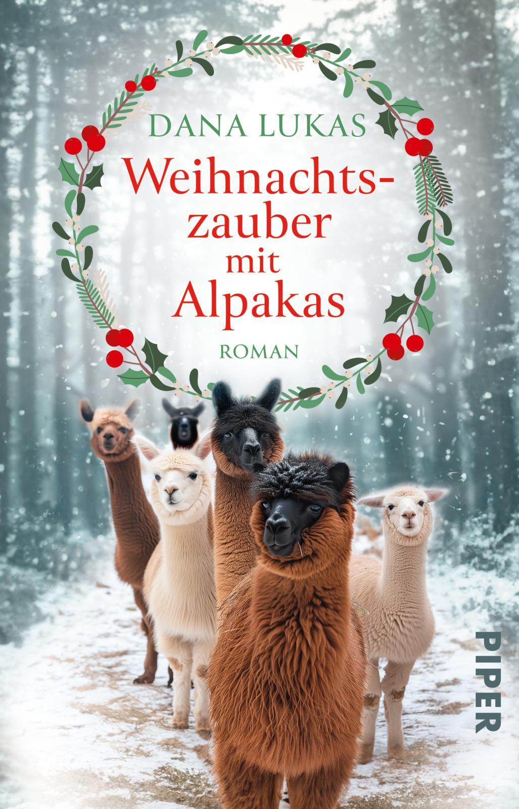 Vorderes Coverbild Weihnachtszauber mit Alpakas