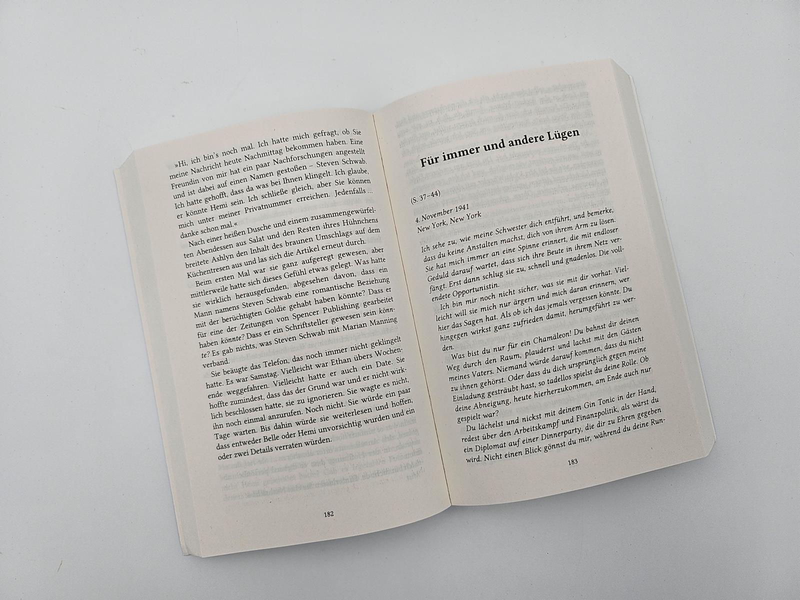 Beispielinhalt (Bild) Das Echo vergessener Bücher