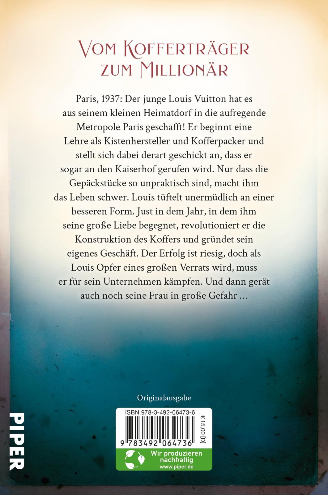 Rückseitencover Der Traum des Louis Vuitton