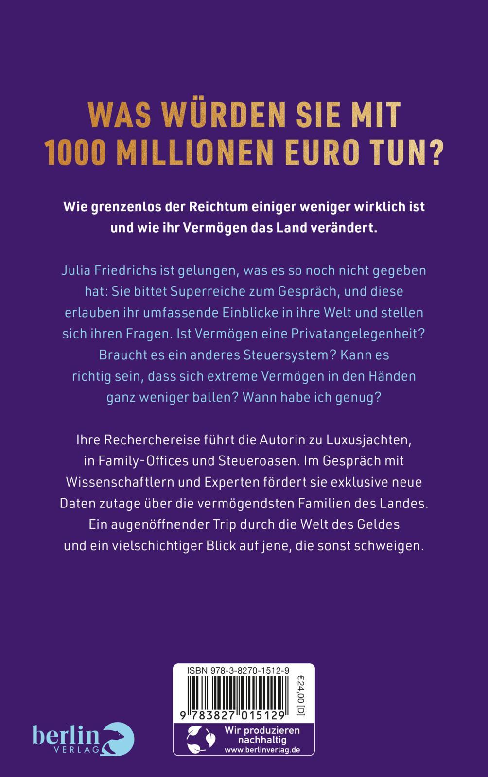 Rückseitencover Crazy Rich