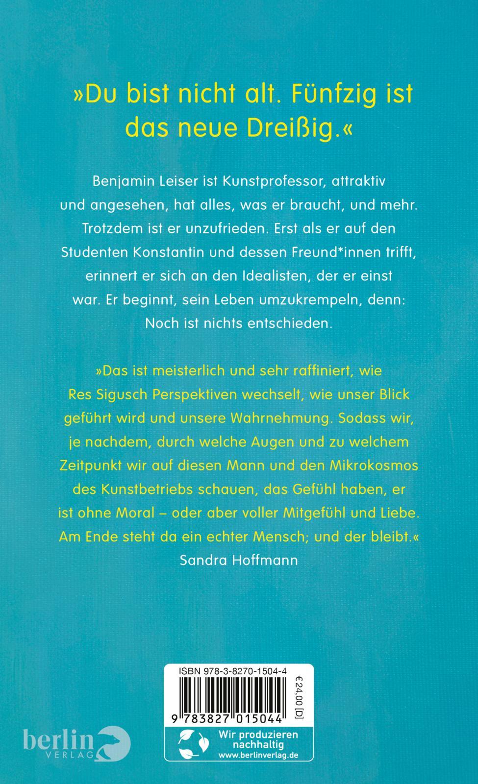 Rückseitencover Wesentliche Bedürfnisse