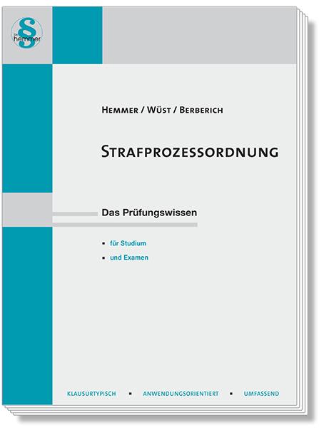Vorderes Coverbild Strafprozessordnung