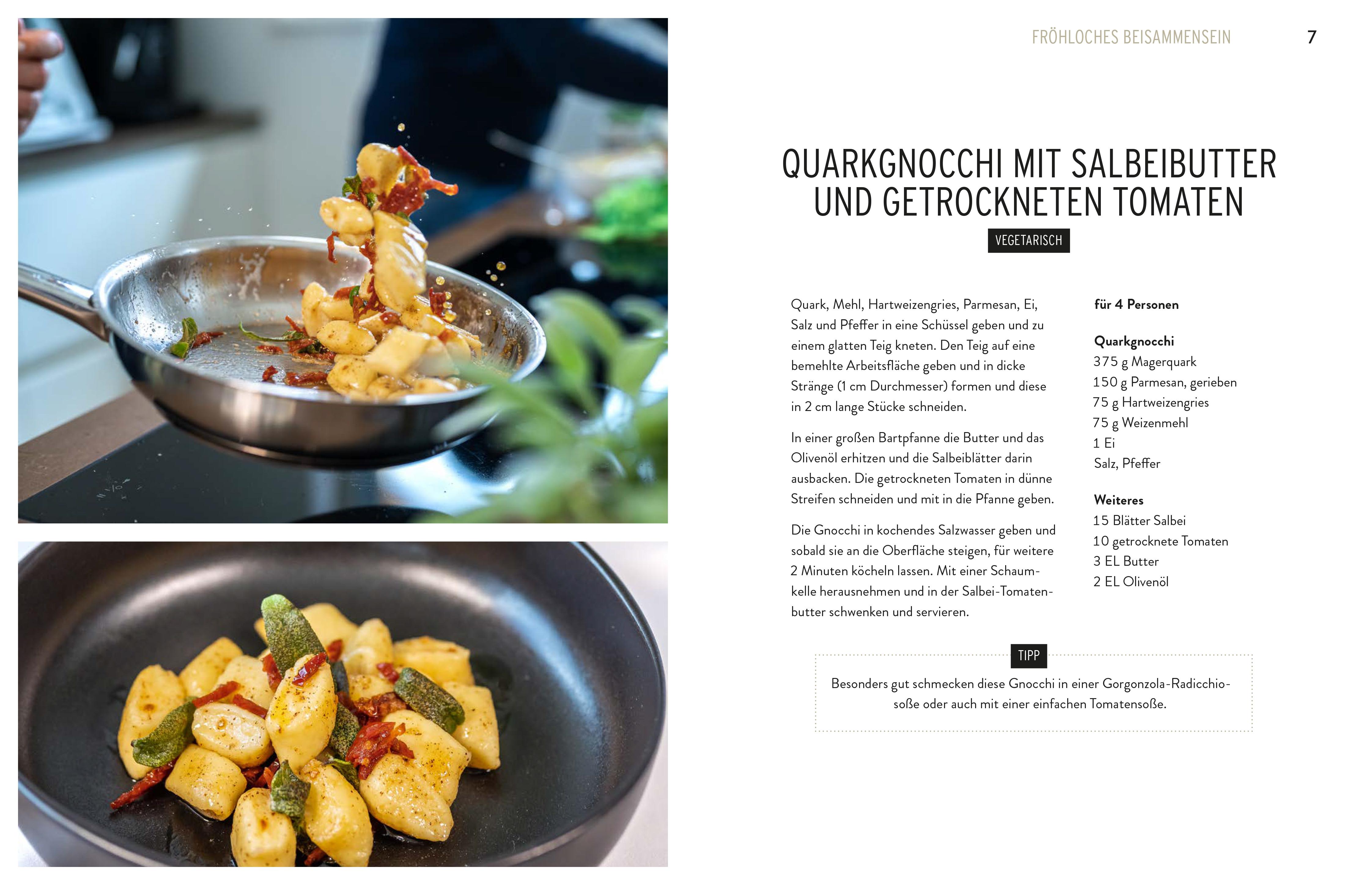 Beispielinhalt (Bild) Prantls Küche: Gemeinsam kochen und genießen