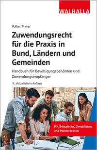 Vorderes Coverbild Zuwendungsrecht für die Praxis in Bund, Ländern und Gemeinden