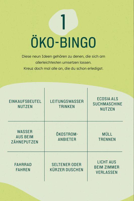 Beispielinhalt (Bild) Nachhaltiger leben