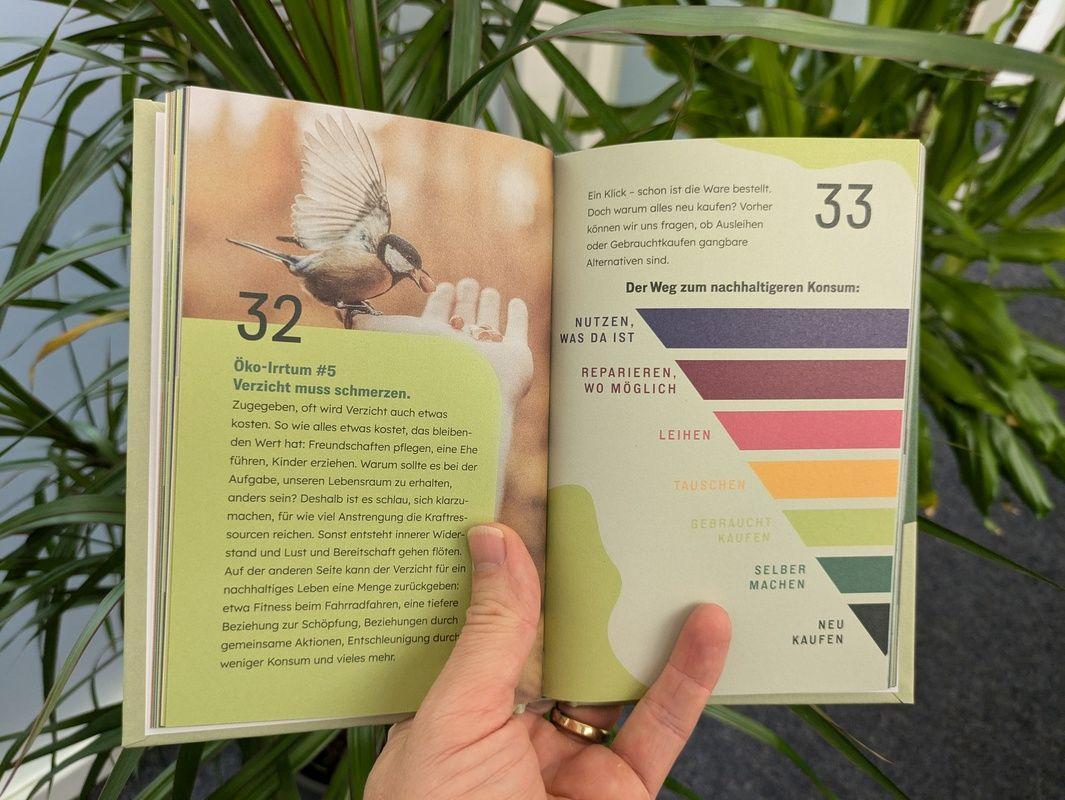 Beispielinhalt (Bild) Nachhaltiger leben