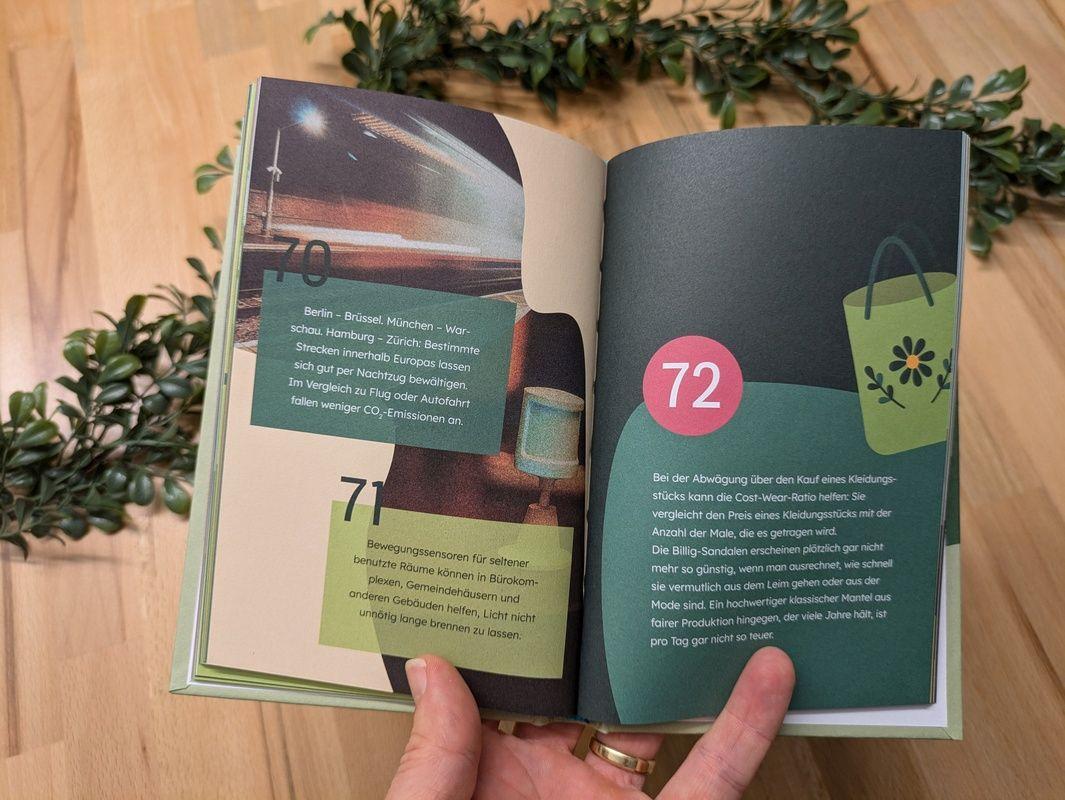 Beispielinhalt (Bild) Nachhaltiger leben