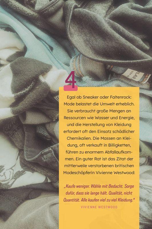 Beispielinhalt (Bild) Nachhaltiger leben