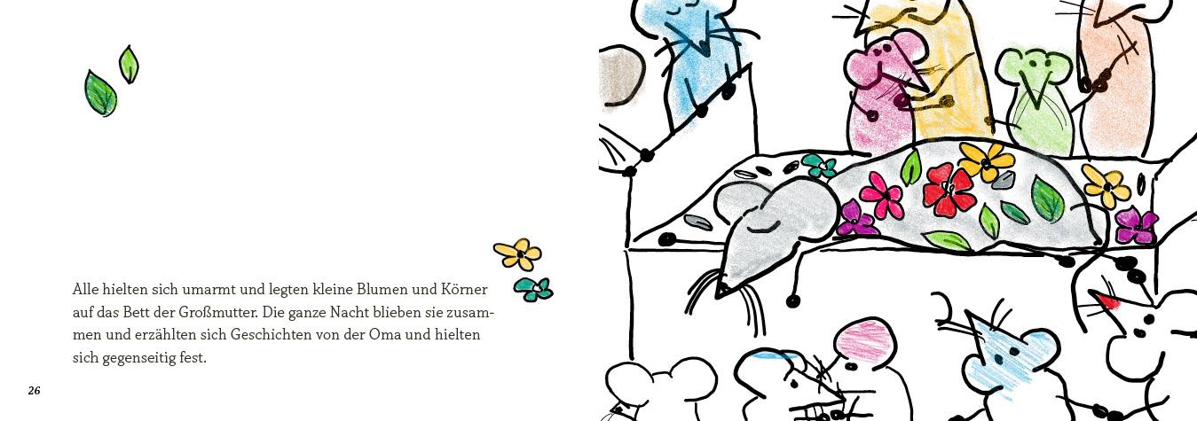 Beispielinhalt (Bild) Die Fabel von der schwersten Trauer