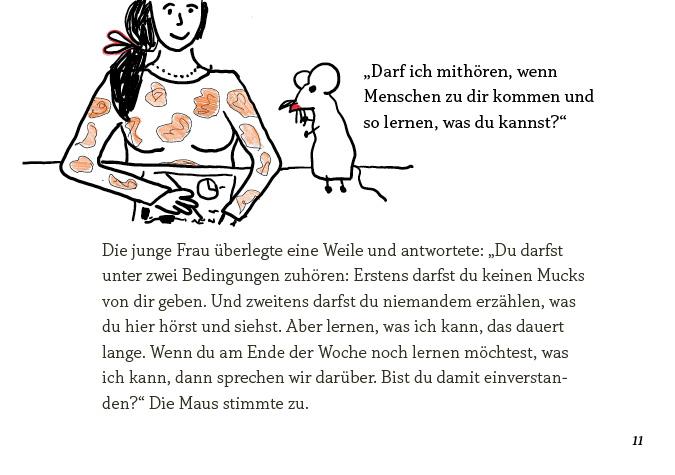Beispielinhalt (Bild) Die Fabel von der schwersten Trauer