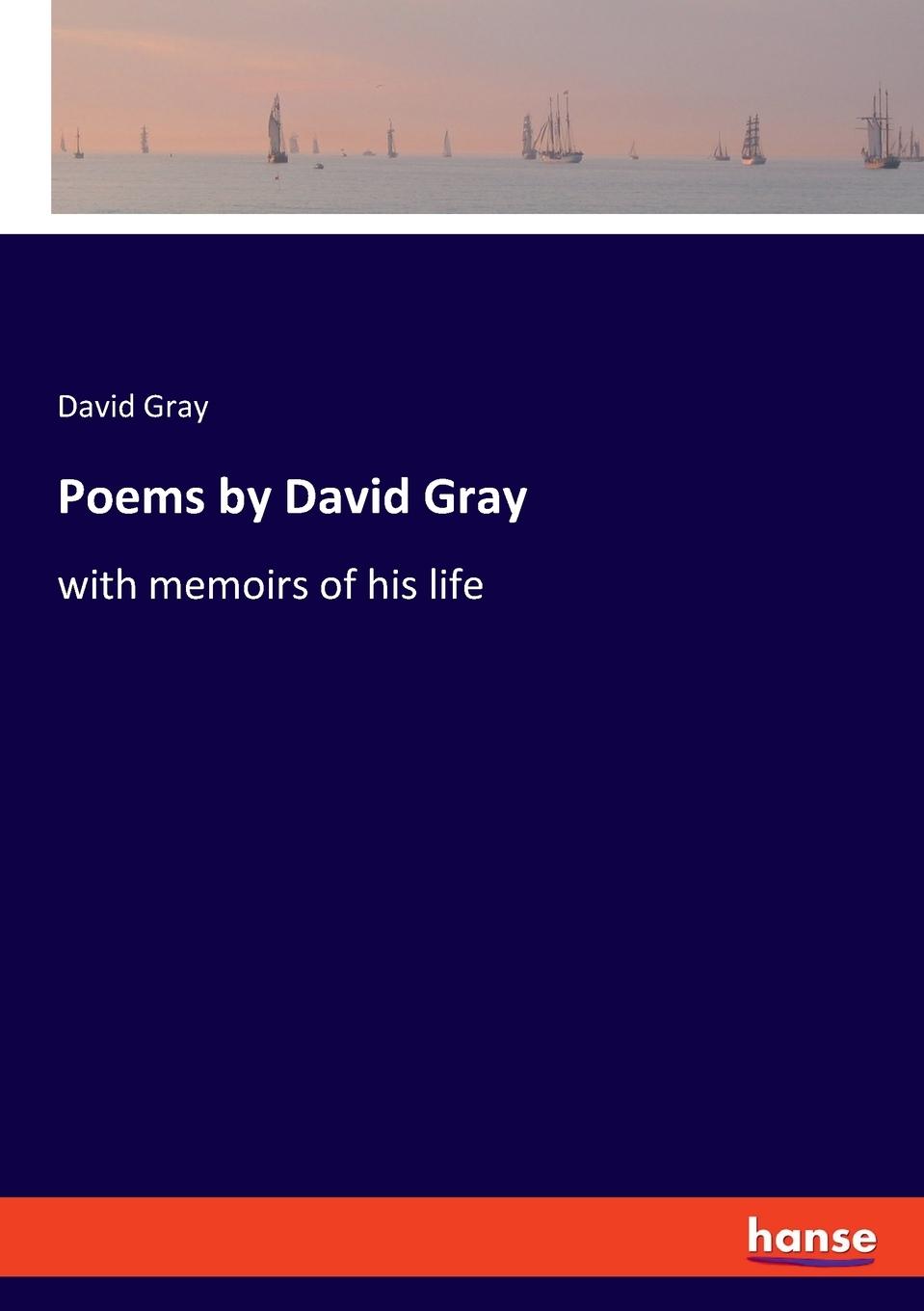 Vorderes Coverbild Poems by David Gray