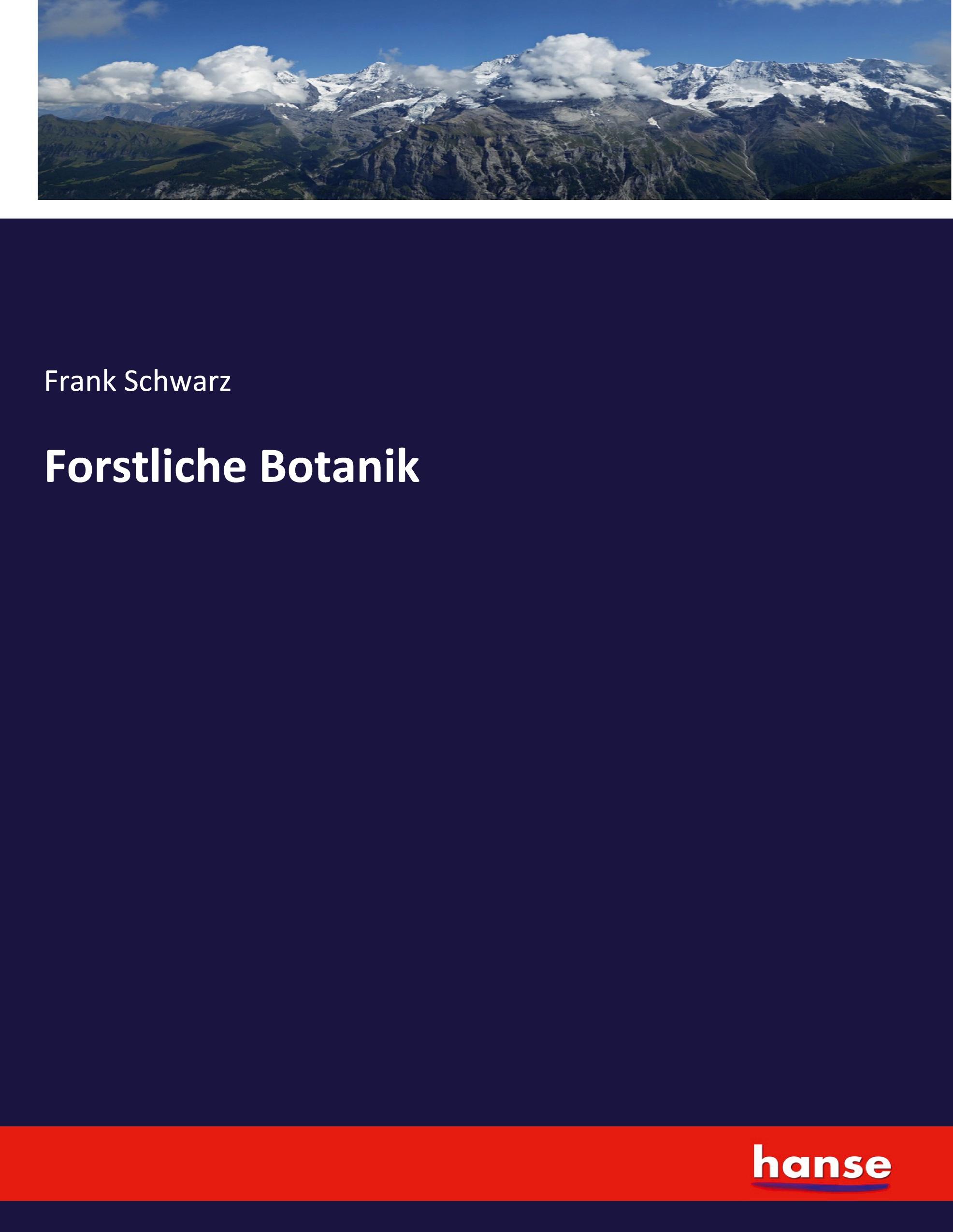 Vorderes Coverbild Forstliche Botanik