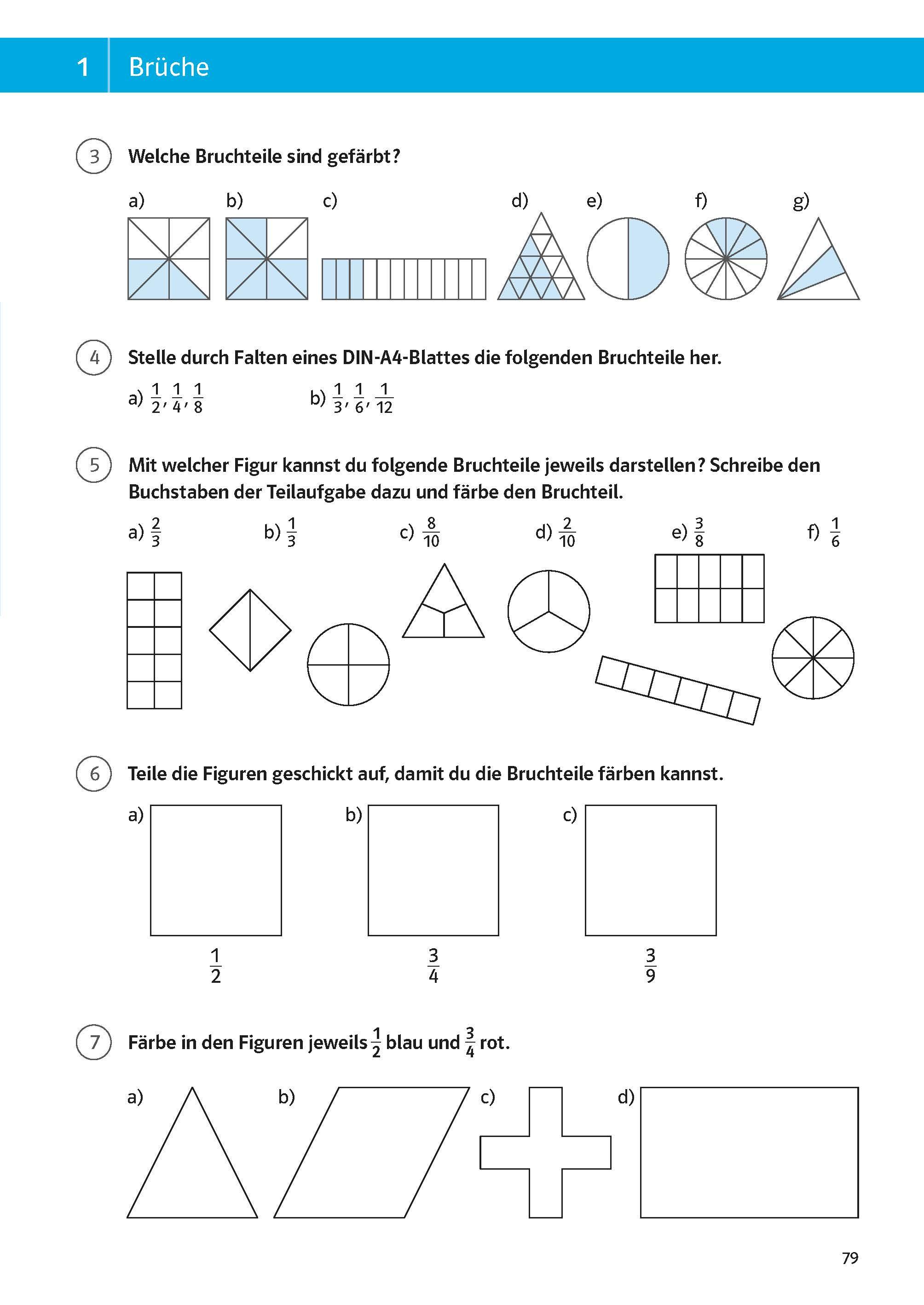Beispielinhalt (Bild) Sicher durch die 6. Klasse - Deutsch, Mathematik, Englisch