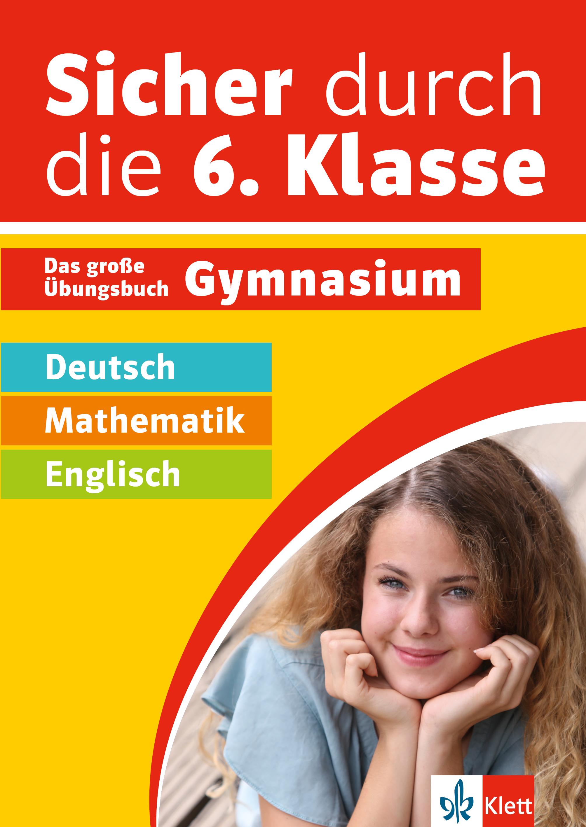 Vorderes Coverbild Sicher durch die 6. Klasse - Deutsch, Mathematik, Englisch
