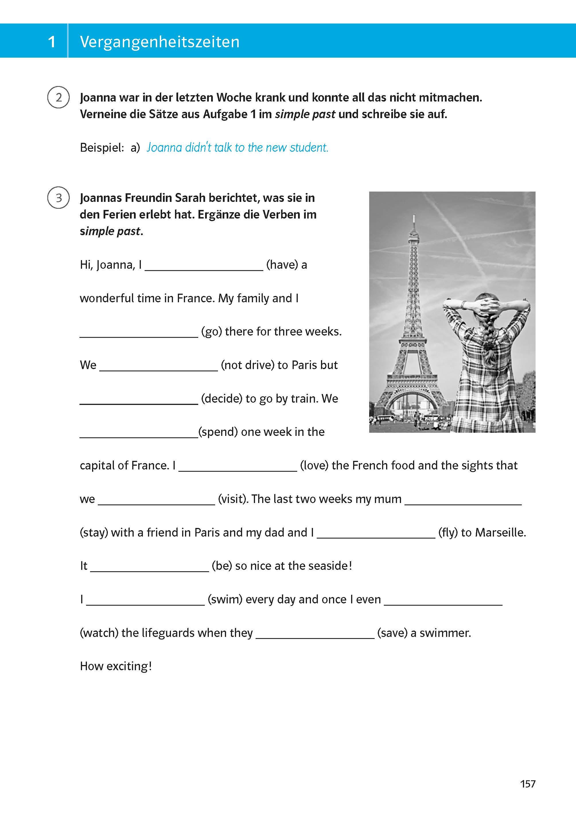 Beispielinhalt (Bild) Klett Sicher durch die 7. Klasse - Deutsch, Mathematik, Englisch