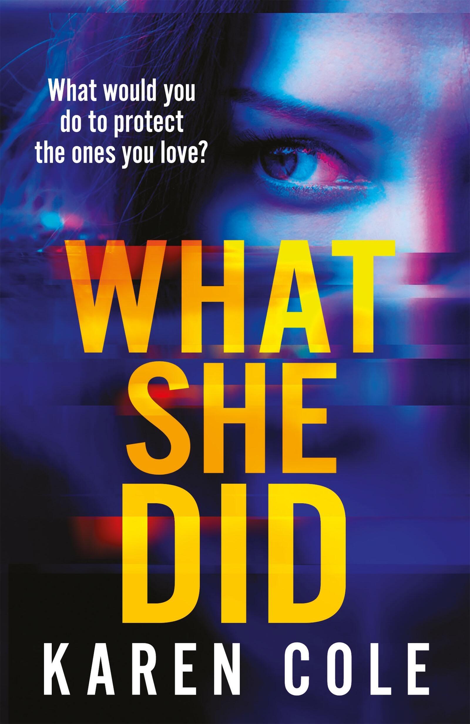 Vorderes Coverbild What She Did