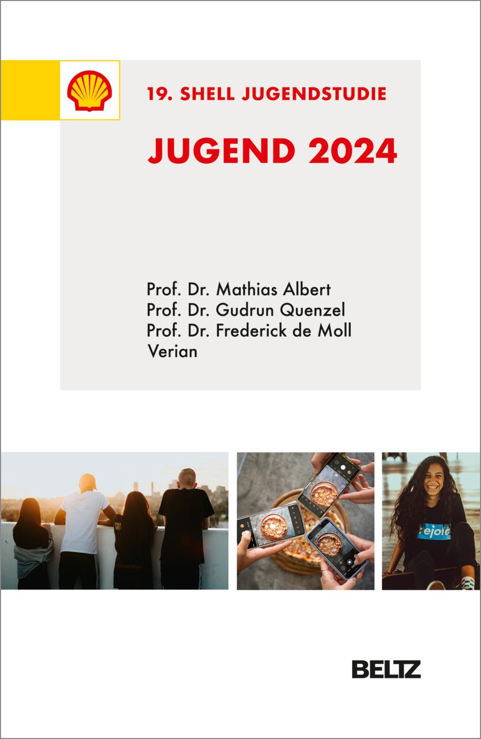 Vorderes Coverbild Jugend 2024 - 19. Shell Jugendstudie