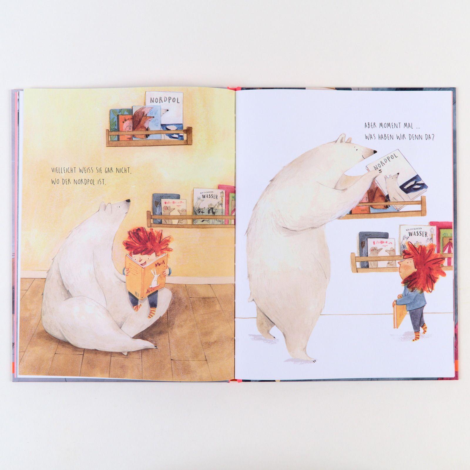 Beispielinhalt (Bild) Geht's hier zum Nordpol?