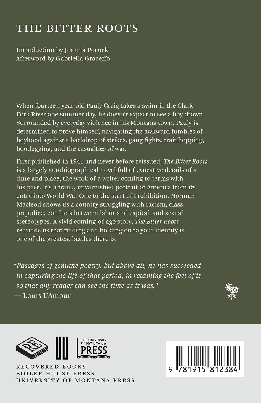 Rückseitencover The Bitter Roots