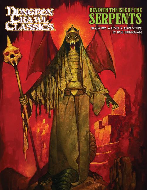 Vorderes Coverbild Dungeon Crawl Classics #109: Beneath the Isle of the Serpents