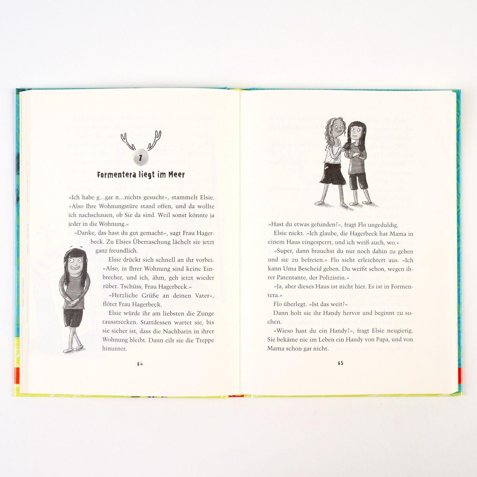 Beispielinhalt (Bild) Elsie und das Karibu