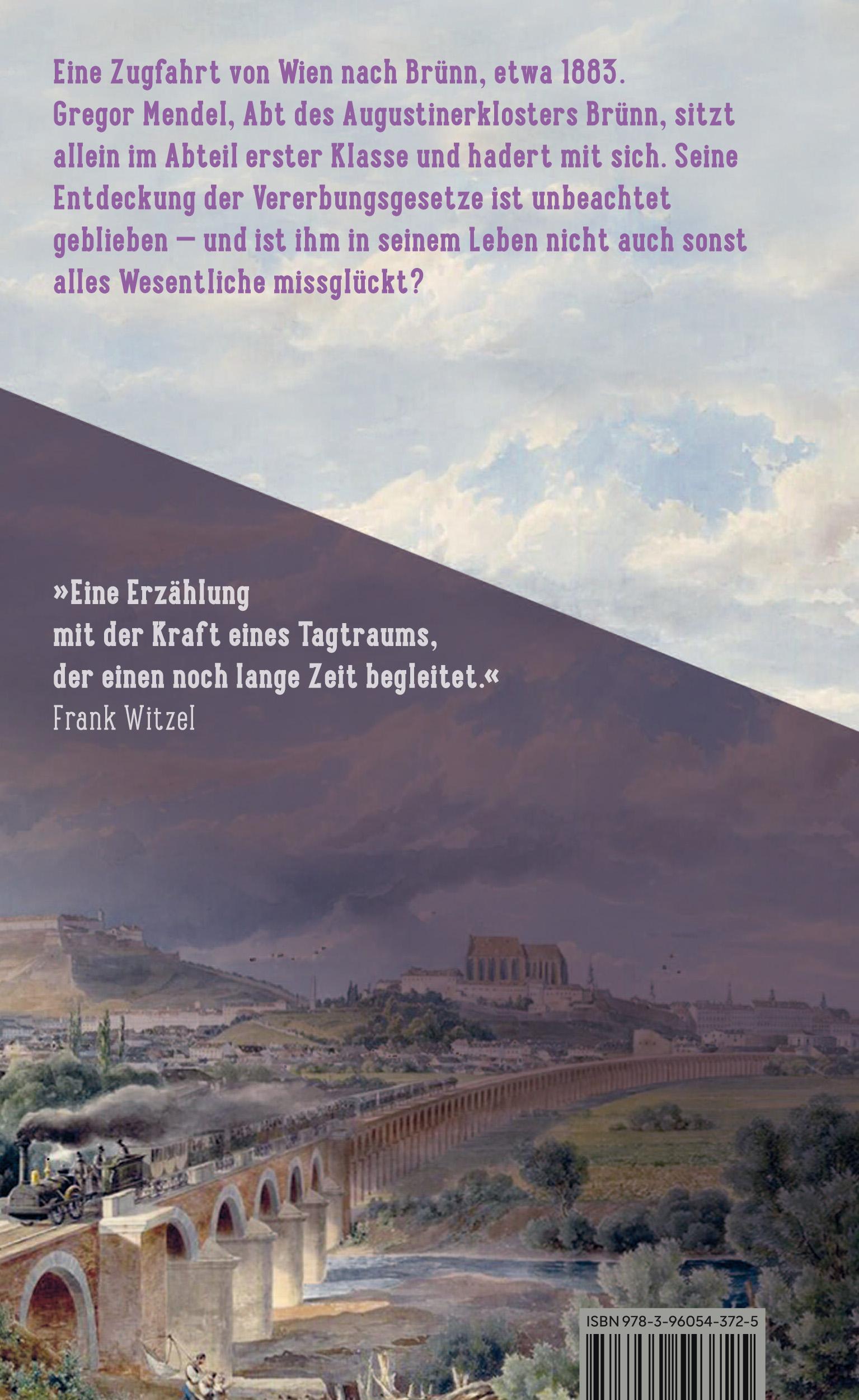 Rückseitencover Gregor Mendel begegnet dem Schicksal