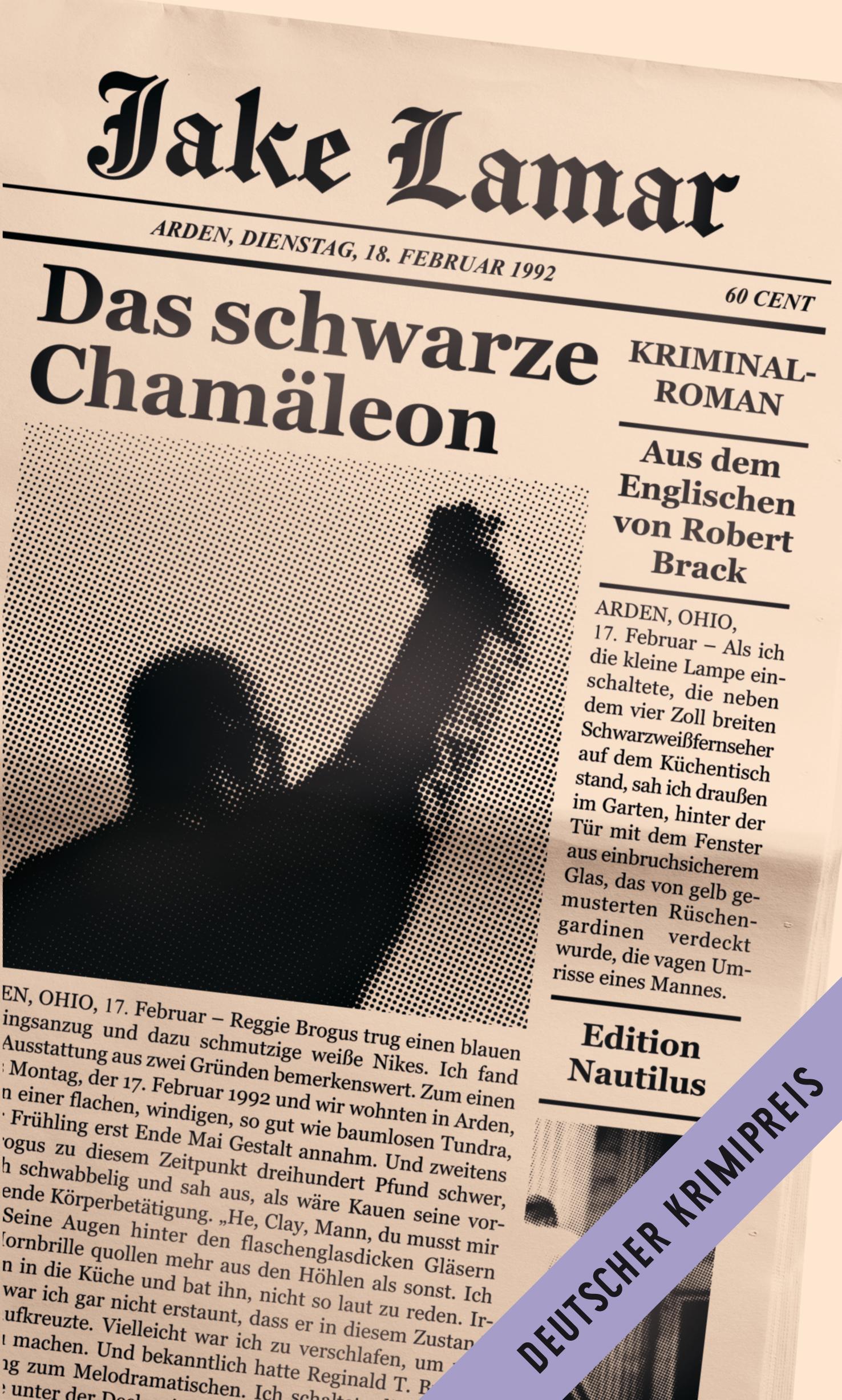 Vorderes Coverbild Das schwarze Chamäleon