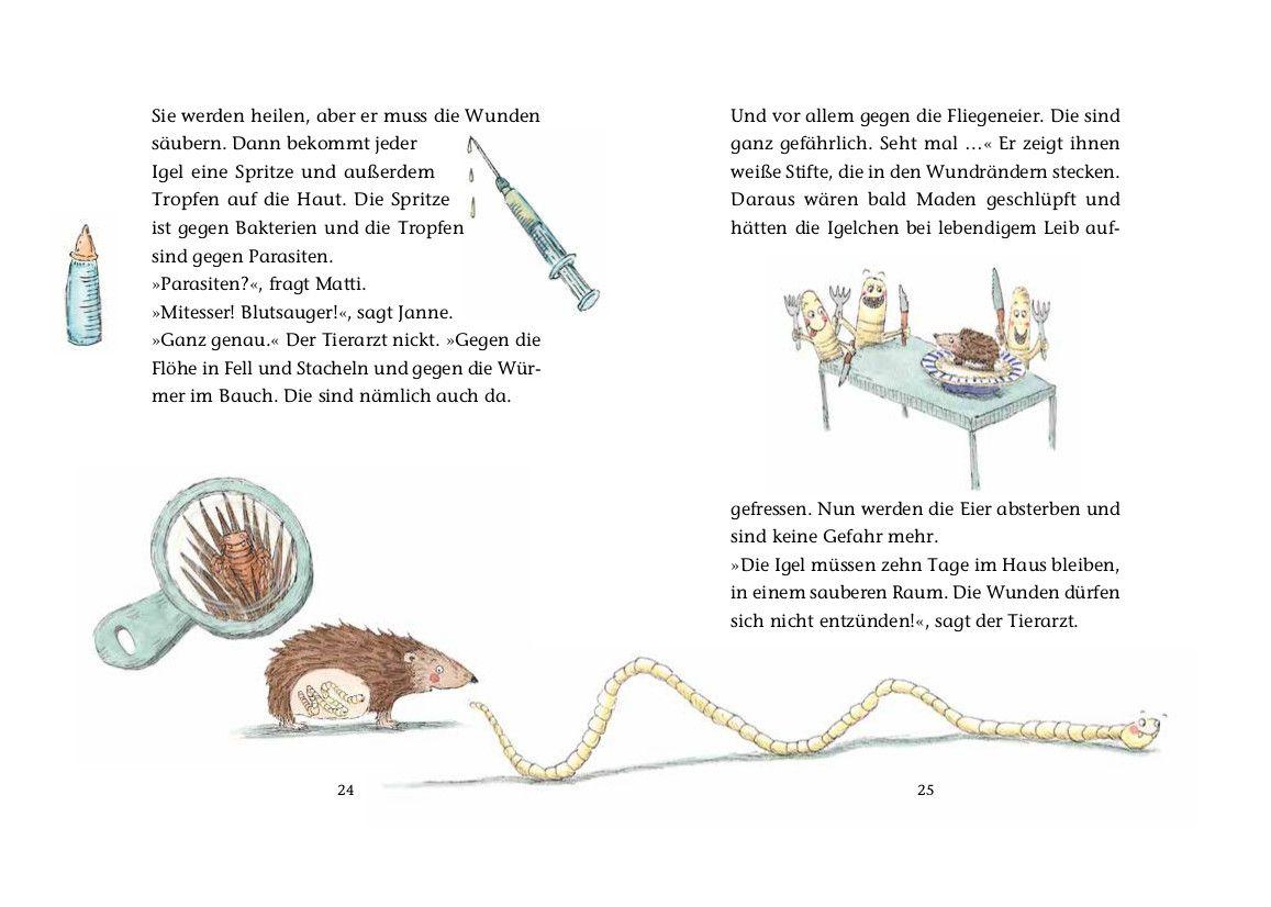 Beispielinhalt (Bild) Zicke Zacke Igelkacke